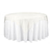 72 in. Square Organza Overlay Ivory