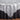 85 in. Square Sequin Overlay Silver
