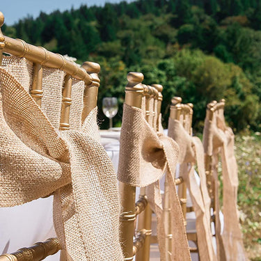 Burlap Chair Sash (5/Pack)