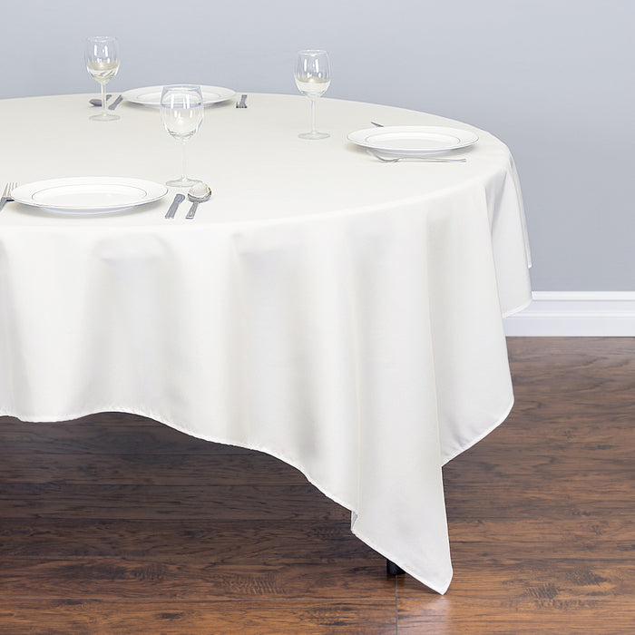 85 in. Square Polyester Tablecloth (20 Colors)