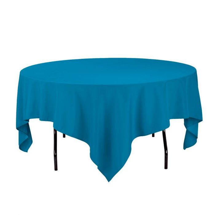 85 in. Square Polyester Tablecloth Caribbean