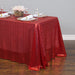 88 X 154 in. Rectangular Sequin Tablecloth Red
