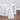 Bargain 90 X 132 In. Rectangular Satin Tablecloth White