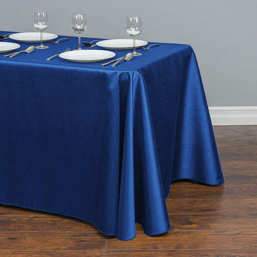 90 X 132 in. Rectangular Shantung Silk Tablecloth