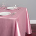 90 X 156 in. Rectangular Shantung Silk Tablecloth Pink