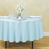 90 in. Round Polyester Tablecloth (20 Colors)