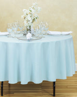 90 in. Round Polyester Tablecloth (20 Colors)