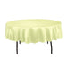 90 in. Round Satin Tablecloth Tea Green