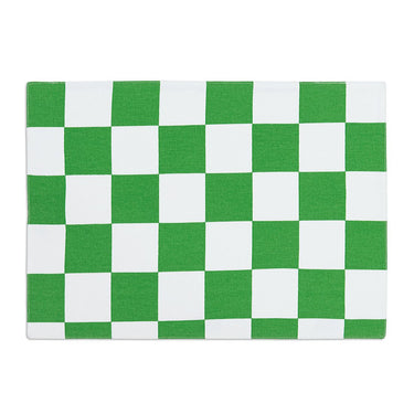 13 X 19 in. Checker Board Cotton Placemats 4/Pack (3 Colors)