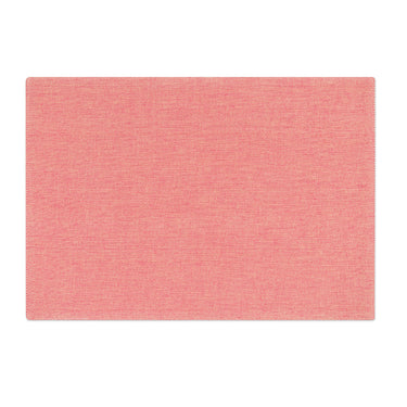 13 X 19 in. Chambray Cotton Placemats 4/Pack Papaya