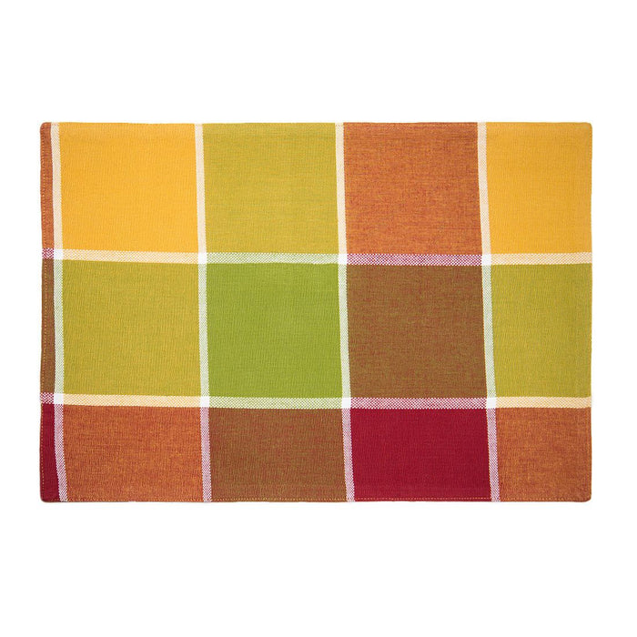 13 X 19 in. Autumn Theme Cotton Placemats 4/Pack (3 Colors)