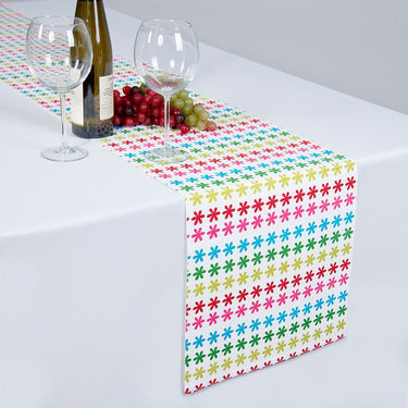 13 x 90 in. Christmas Holiday Cotton Table Runner