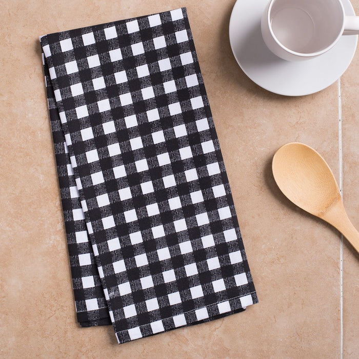18 x 28 in. Checkered Cotton Kitchen Towels 2/Pack (2 Colors)