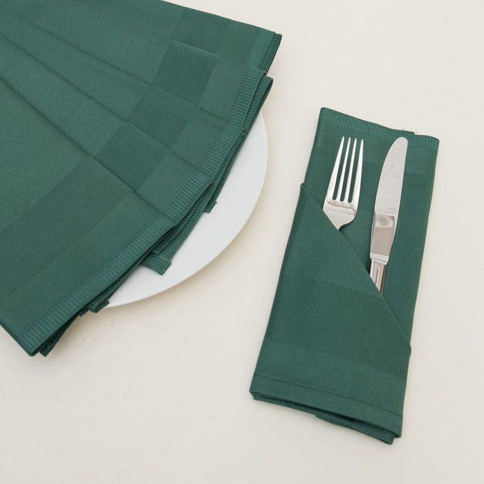 20 X 20 in. Satin Band Cotton Napkins 6/Pack (7 Colors)
