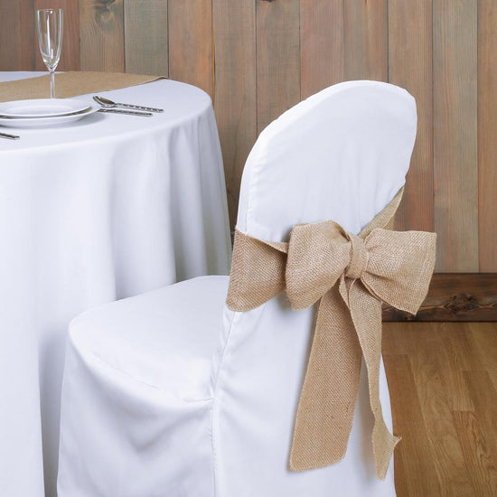 Linentablecloth LTC Linens Polyester Banquet Chair Cover (9 Colors)