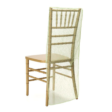 Chiavari Chair Cover Web Organza (5 Colors)