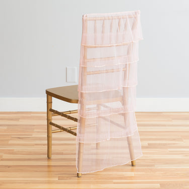 Tiered Chiavari Chair Cover (4 Colors)