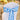 Polyester Chair Sash Blue & White Checkered (10/Pack)