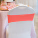 Stretch Chair Sash Coral 10/Pack