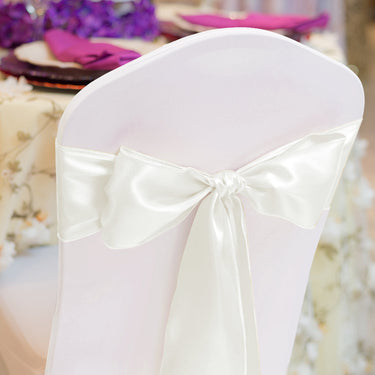 Satin Chair Sash 10/Pack - (15 Colors)