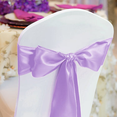 Satin Chair Sash 10/Pack - (15 Colors)