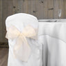 Organza Sash Ivory (10 Pack)