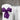 Organza Sash Eggplant (10 Pack)