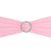 Stretch Chair Sash Pink With Round Buckle 5/Pack