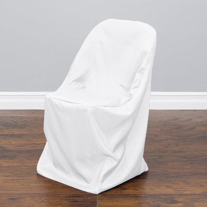 Linentablecloth LTC Linens Polyester Folding Chair Cover (9 Colors)
