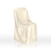 Satin Folding Chair Cover Ivory