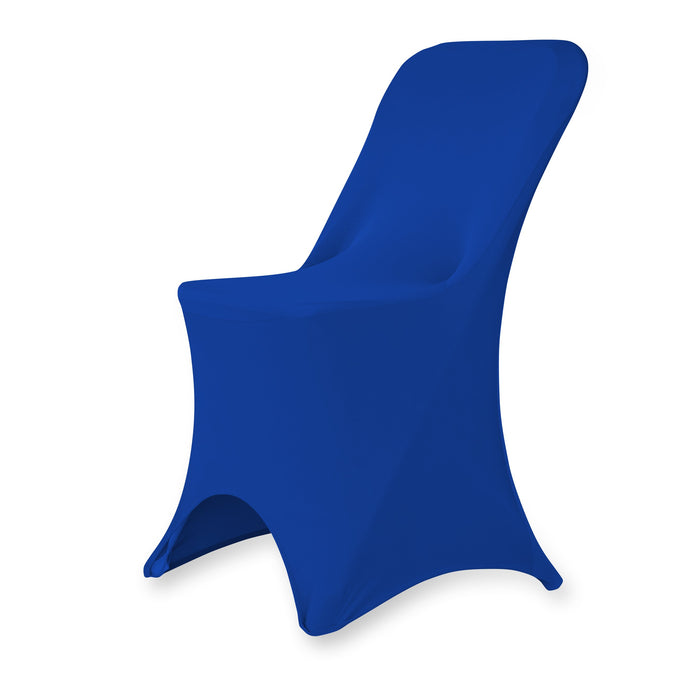 Stretch Folding Chair Cover Royal Blue