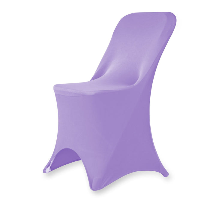 Bargain Stretch Folding Chair Cover Lavender (5/Pack)