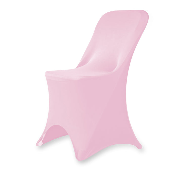 Stretch Folding Chair Cover Pink