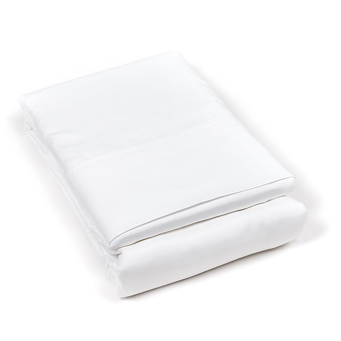 Premium Comfort Ultra Soft King Microfiber 2 piece Pillow Case Set White