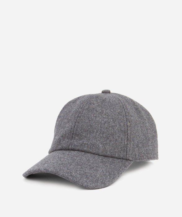 San Diego Women's Charcoal Wool Cap With Adjustable Back Snap