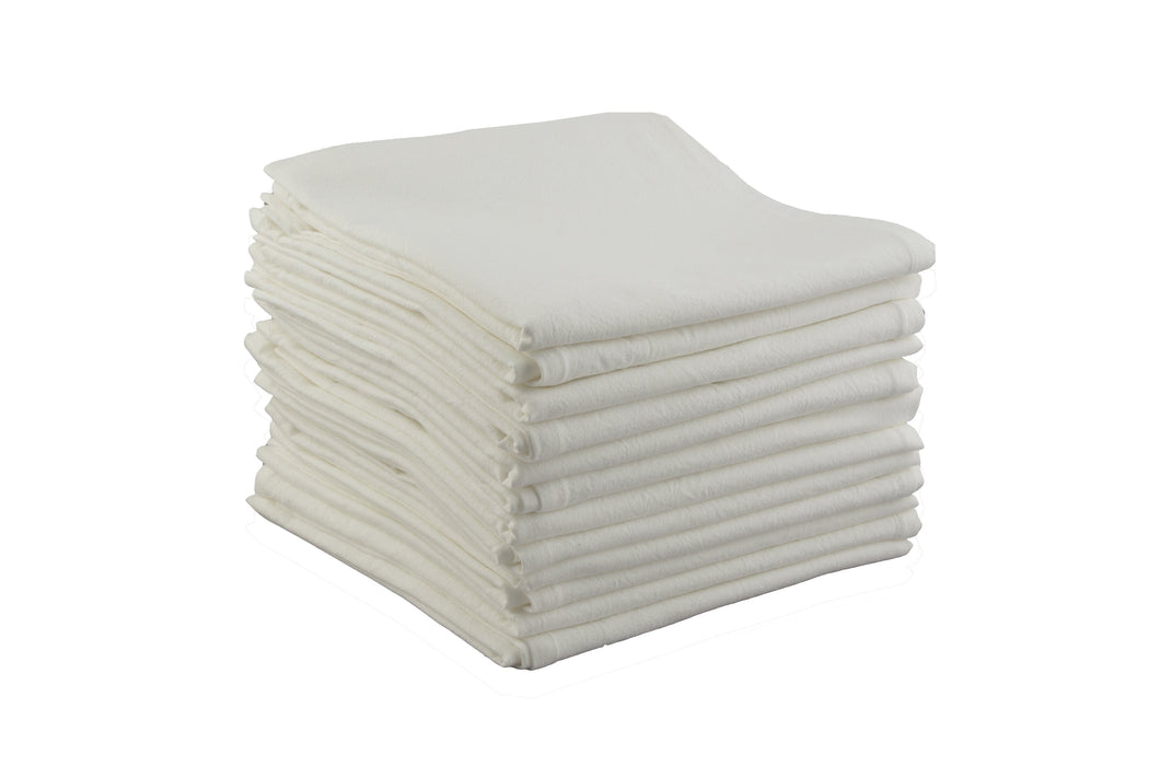 Flour Sack Kitchen Towels - Set of 12