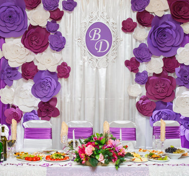 11 in. Foam Camellia Wallflower