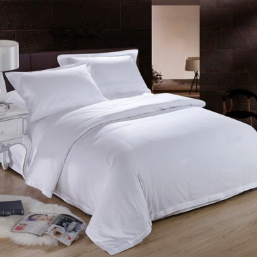 Hotel Selection 500 Thread Count Cotton White Duvet Cover -Full/Queen Size