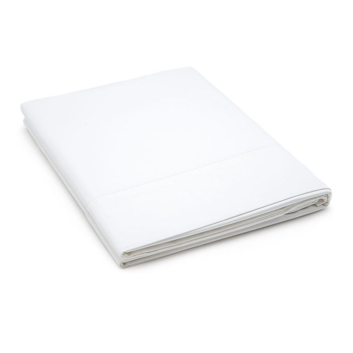 Hotel Selection 800 Thread Count White Flat Sheet Queen
