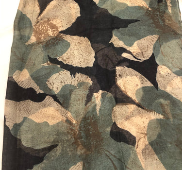 Magnolia Ensemble Scarf Aqua/Blue