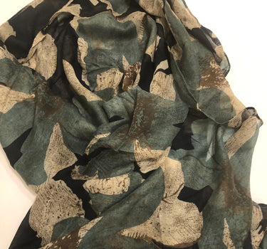 Magnolia Ensemble Scarf Aqua/Blue