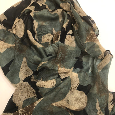 Magnolia Ensemble Scarf Aqua/Blue