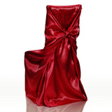Satin Universal Chair Cover 1/Pack (11 Colors)