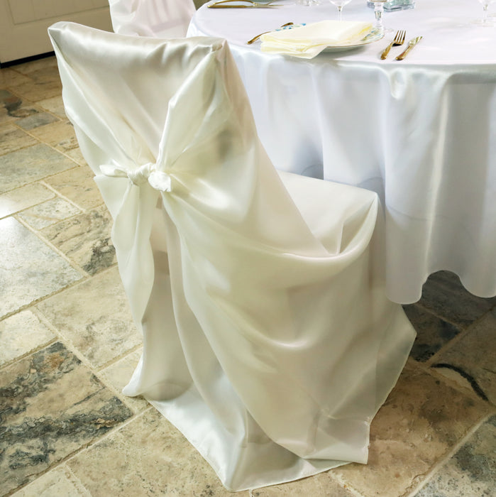 Satin Universal Chair Cover 1/Pack (11 Colors)