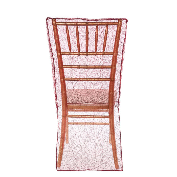 Chiavari Chair Cover Web Organza (6 Colors)