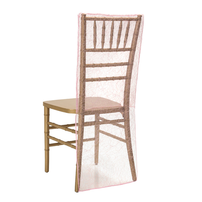 Chiavari Chair Cover Web Organza (6 Colors)