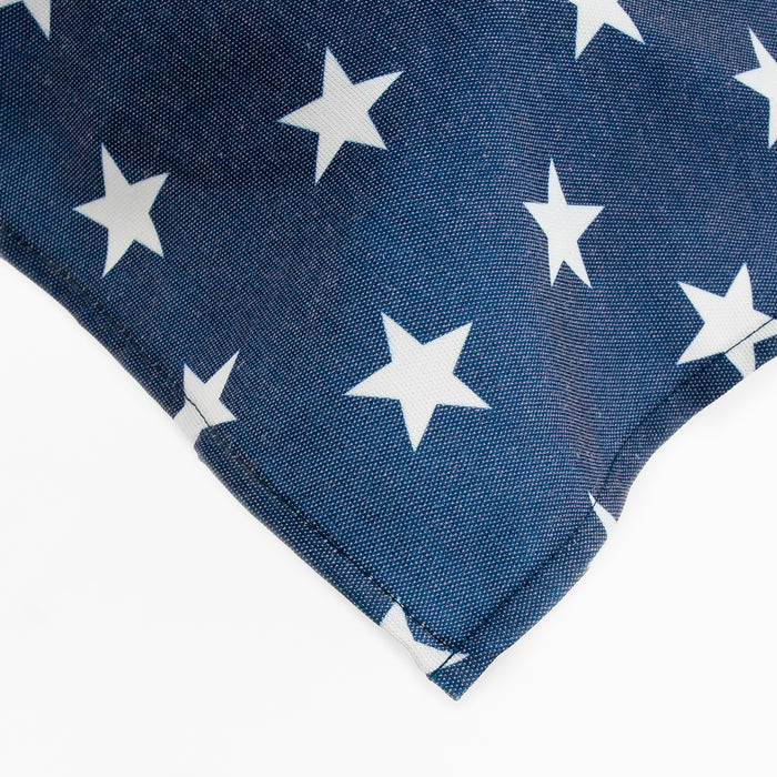 54 x 120 in. Rectangular Patriotic Stars Tablecloth