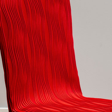 Bargain Wavy Stretch Banquet Chair Cover